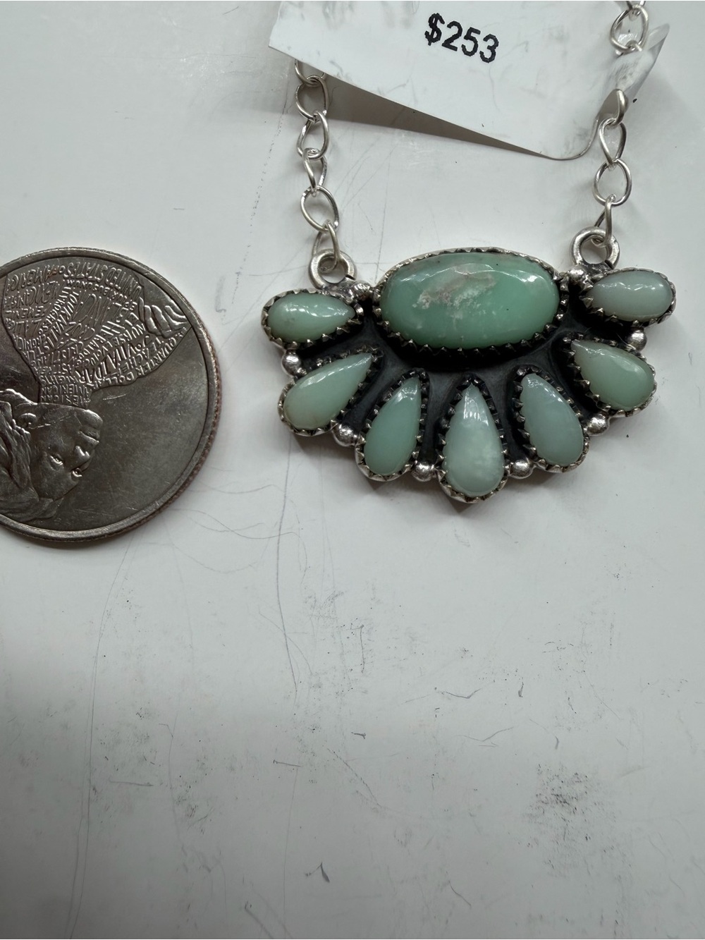 Paloma sterling silver necklace